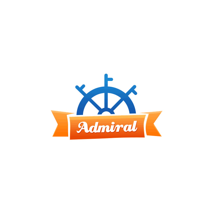 Логотип для хостела «Адмирал», 2012